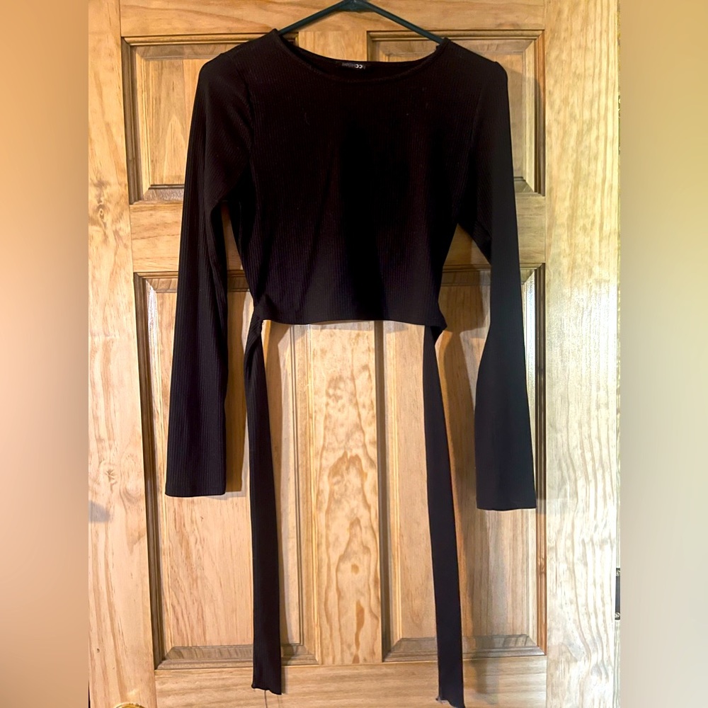 Long Sleeve Crop Top